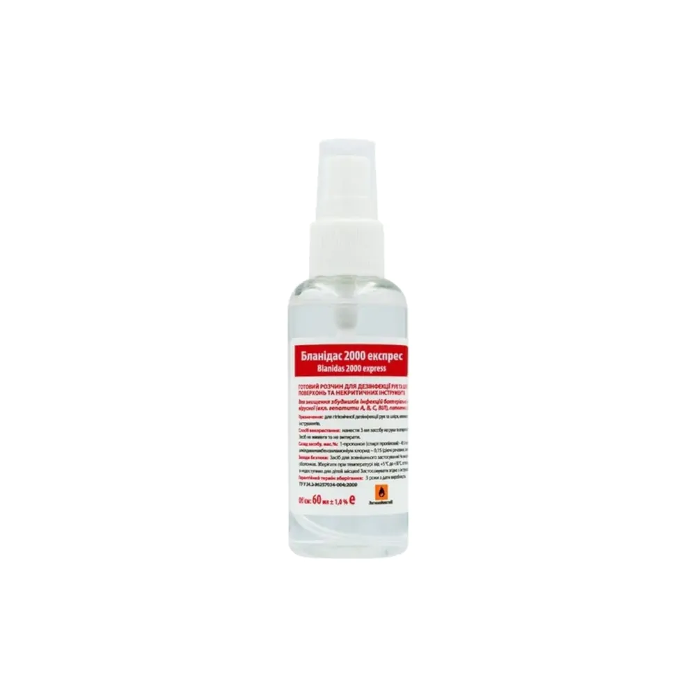 Disinfectant Blanidas 2000 express, 60 ml
